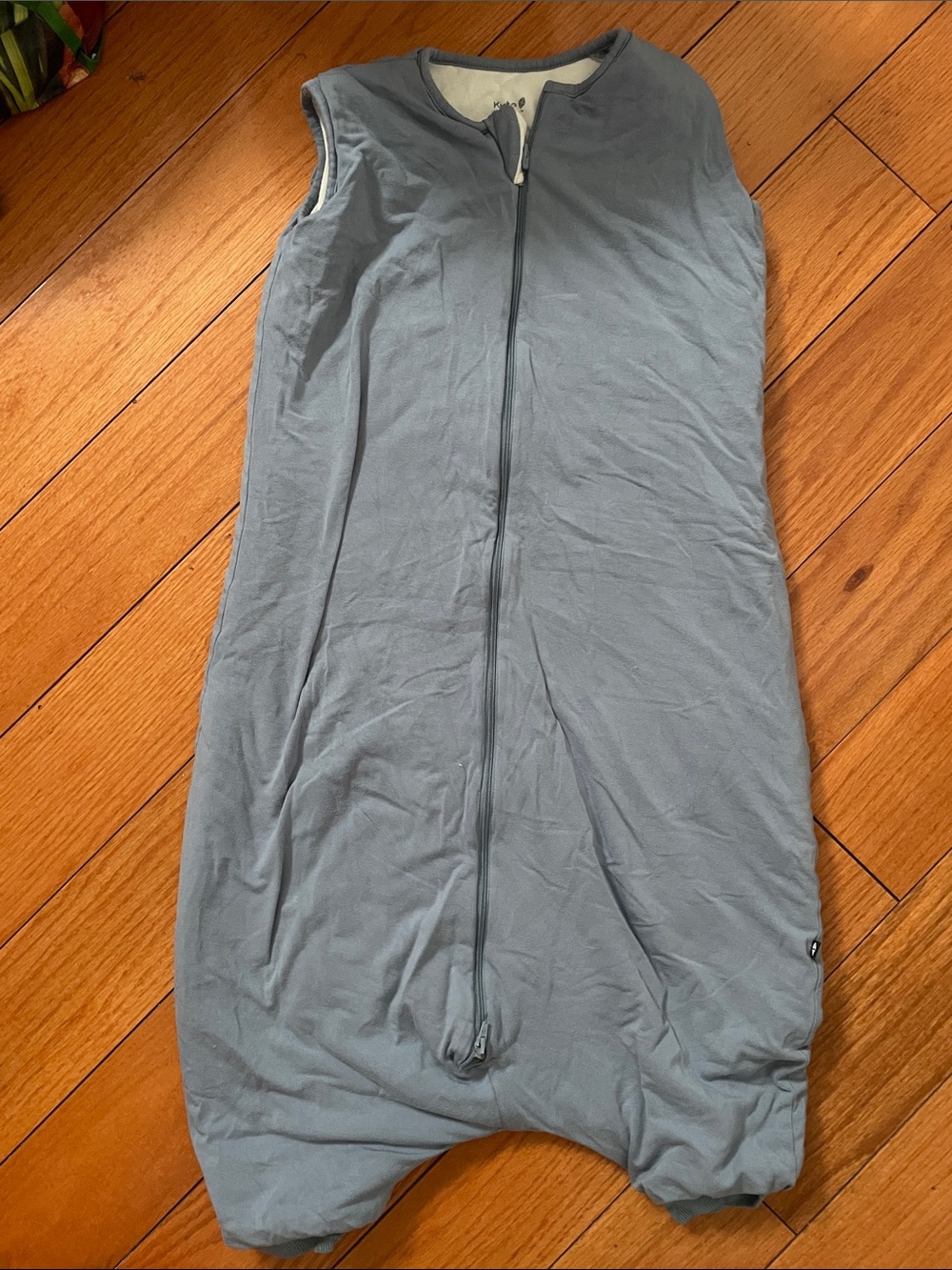 Kyte BABY Grey and White Sleep Sack - L
